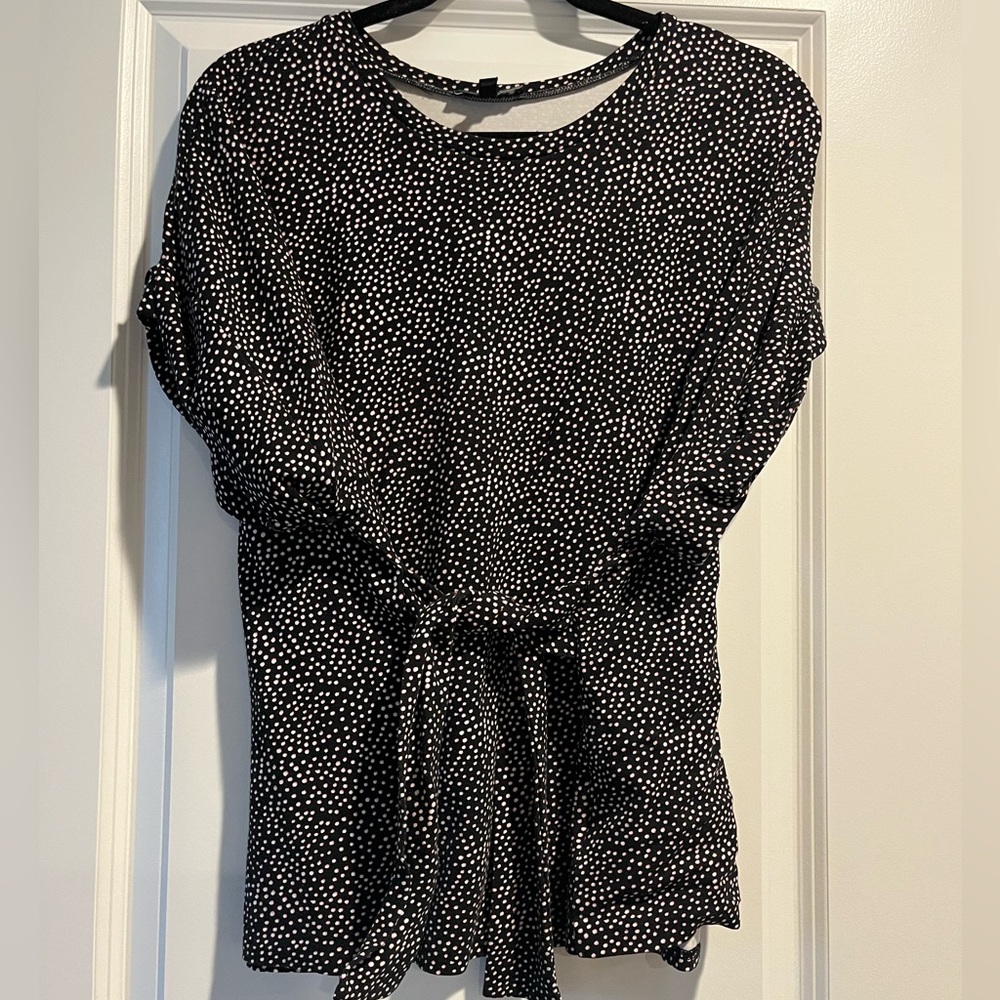 Express toe waist blouse